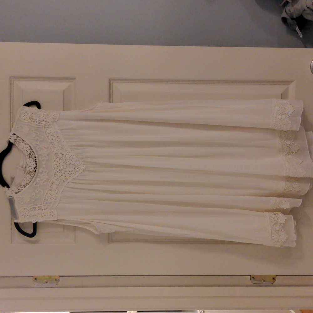 White mini dress 2XL